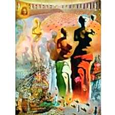 Salvador Dali - Hallucinogenic Tablosu