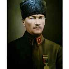 Üniformalı Atatürk Tablosu