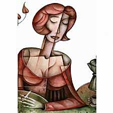 Kubist Kadın Tablosu