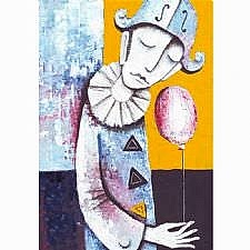 Hüzünlü Palyaço Tablosu