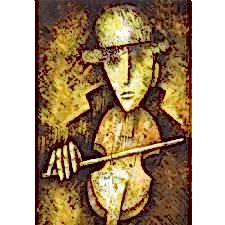 Keman Çalan Adam Tablosu