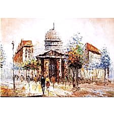 Renkli Şehir Tablosu