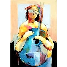 Yalnız Müzisyen Tablosu