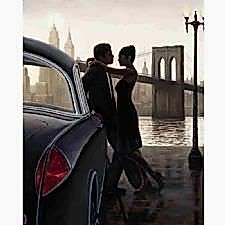 Eskiden Romantizm Tablosu