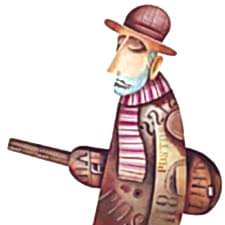 Üzgün Müzisyen Tablosu