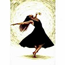 Dansçı Kız Tablosu