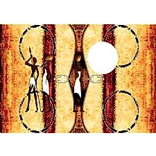 Afrikalı Kabile Tablosu