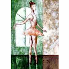 Her Zaman Güçlü Balerin Tablosu