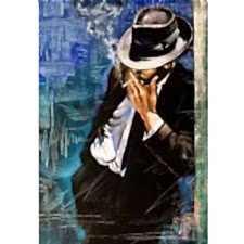 Ünlü Cigarette Adam Tablosu