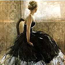 Pencereden Bakan Kadın Tablosu