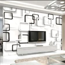 Beyaz Siyah Kareler Duvar Kağıdı