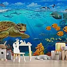 Akvaryumda Başka Bir Dünya Duvar Kağıdı