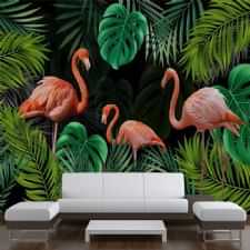 Tropikal Filamingo Duvar Kağıdı