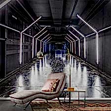 Modern Tünel Duvar Kağıdı