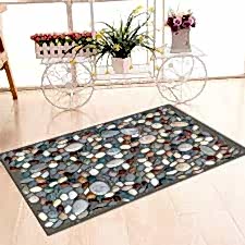 Çakıl Taşları Banyo Halısı