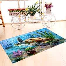 Su Kaplumbağası Banyo Halısı
