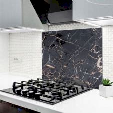 Granit Mermer Görünümlü Ocak Arkası Koruyucu