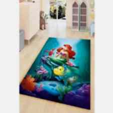 Deniz Kızı ve Arkadaşları Dijital Baskılı Halı