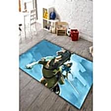 Genç Şövalye Dijital Baskılı Halı