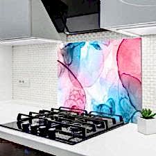 Bluement Geçişli Ocak Arkası Koruyucu