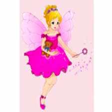 Sihirli Peri Kızı Desenli Dijital Baskılı Halı