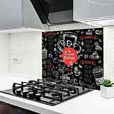 Cofe ve Aşk Sülieti Ocak Arkası Koruyucu