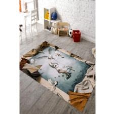 Soğuk Çizim Kumaş Çerçeve Dijital Baskılı Halı