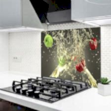 Havada Uçan Elmalar Ocak Arkası Koruyucu