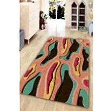 3D Geometrik Modern Renkler Dijital Baskılı Halı