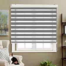 Açık Gri Zebra Perde