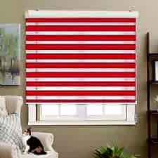 Kırmızı Zebra Perde