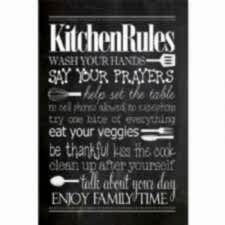 Kitchen Desenli Dijital Baskılı Halı