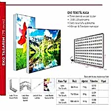 Manzara Görselli Işıklı Light Box