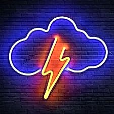 Bulut ve Şimşek Neon Led Aydınlatma