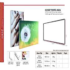 Çiçek Görselli Işıklı Light Box