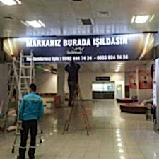 Giriş Karşılama Görselli Işıklı Light Box