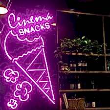 Cornetto Dondurma Neon Led Aydınlatma