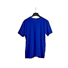 Promosyon Bisiklet Yaka Mavi Tişört